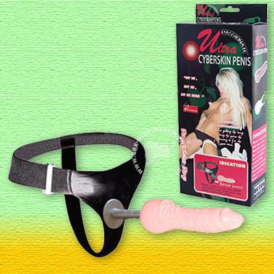 Ultra cyberskin penis 6" dong